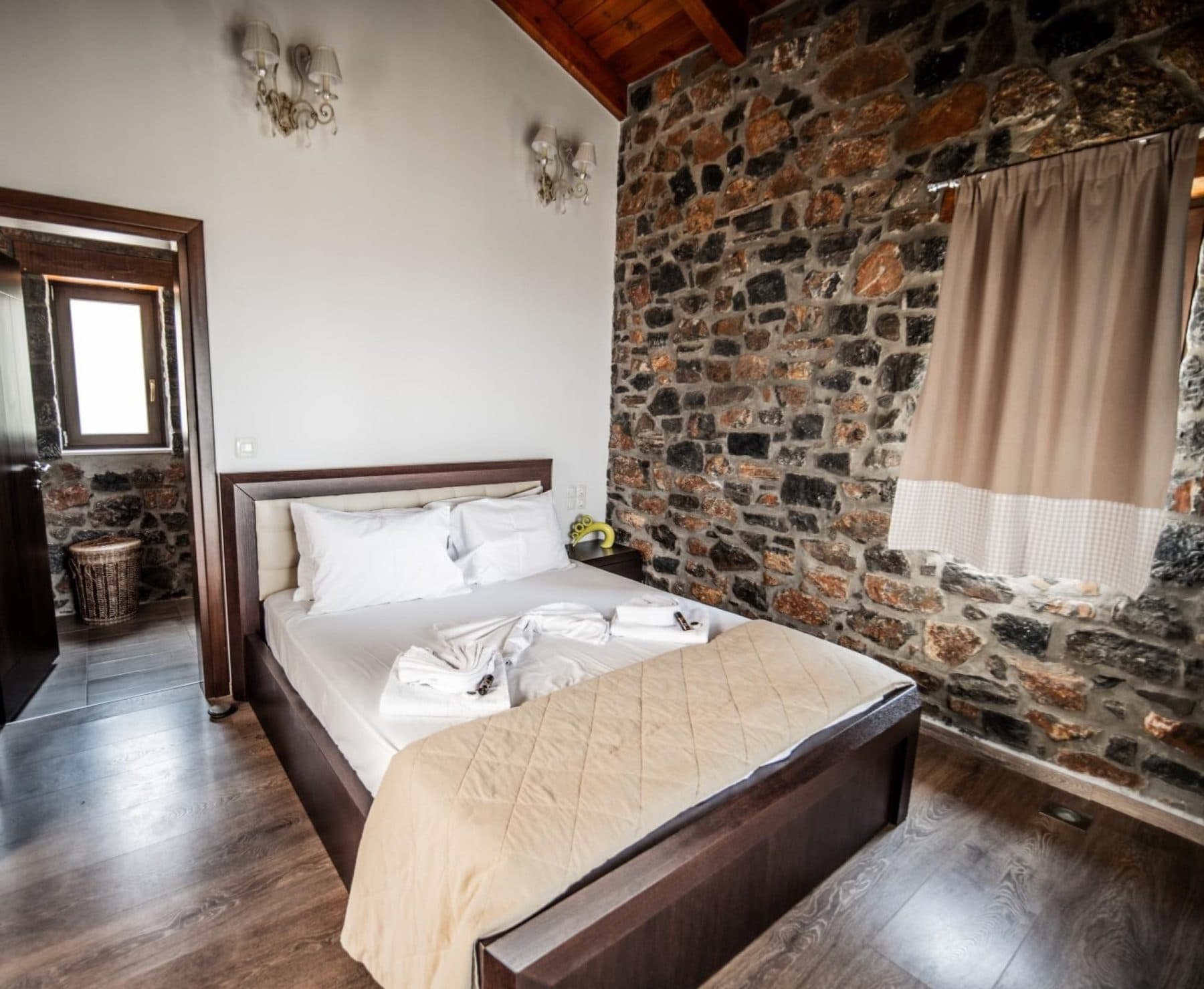 A room ready for arrival. The standard has to be identical every time.